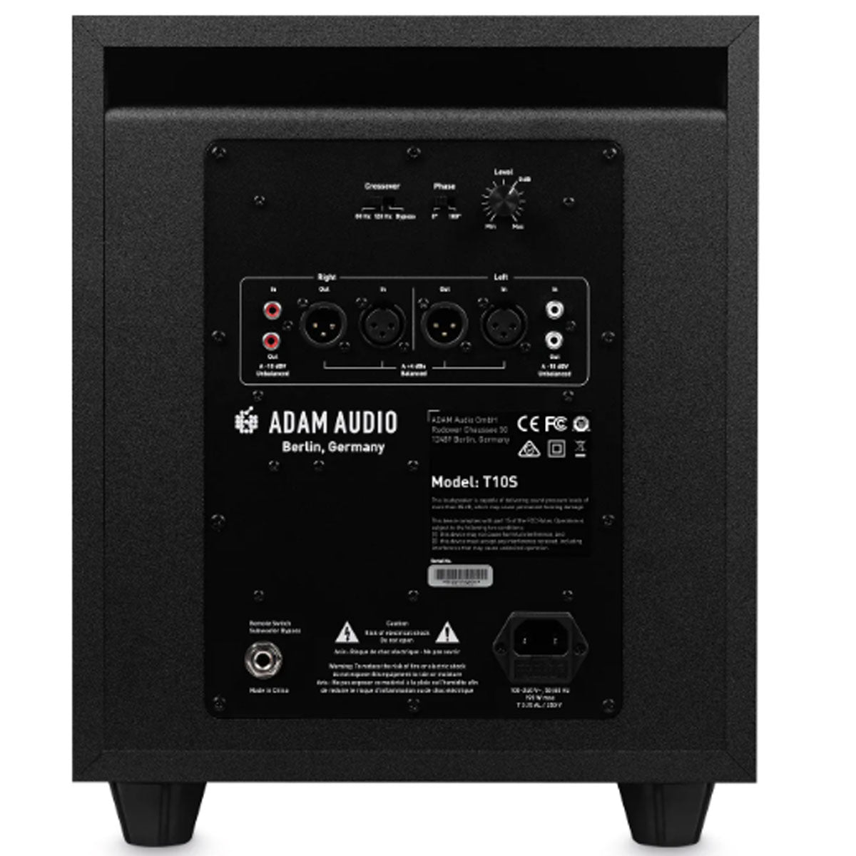 ADAM Audio T10S Studio Subwoofer 10inch Active Sub
