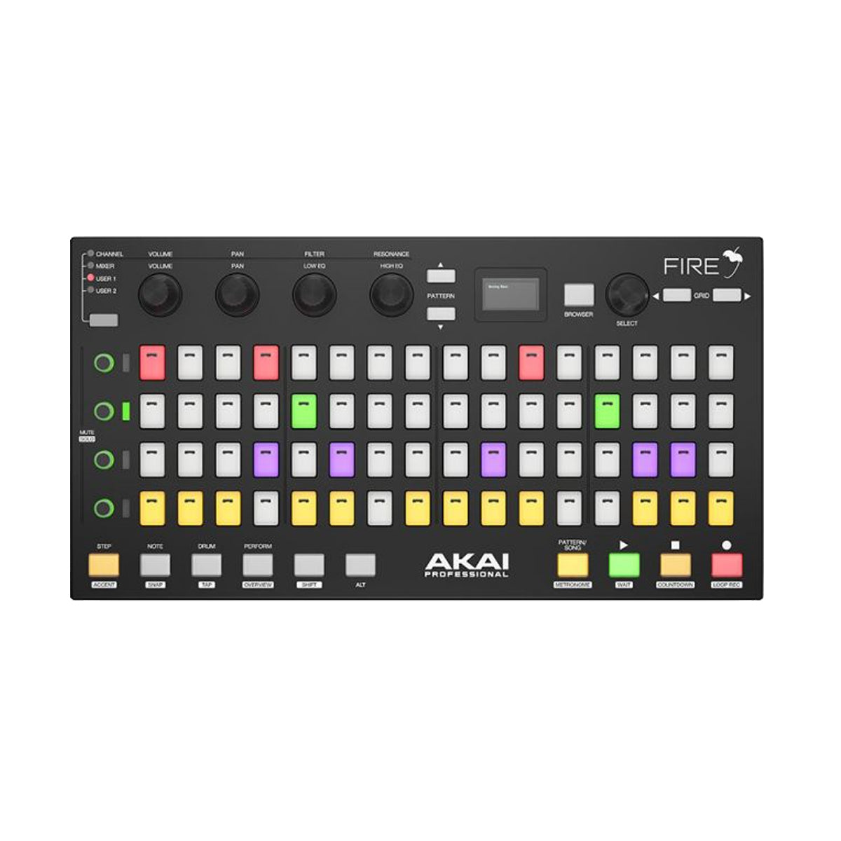 Akai Pro Fire Performance Controller for FL Studio (No Software)