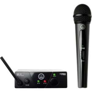 AKG WMS40 Mini Wireless Microphone System Single Handheld Vocal Set Band A