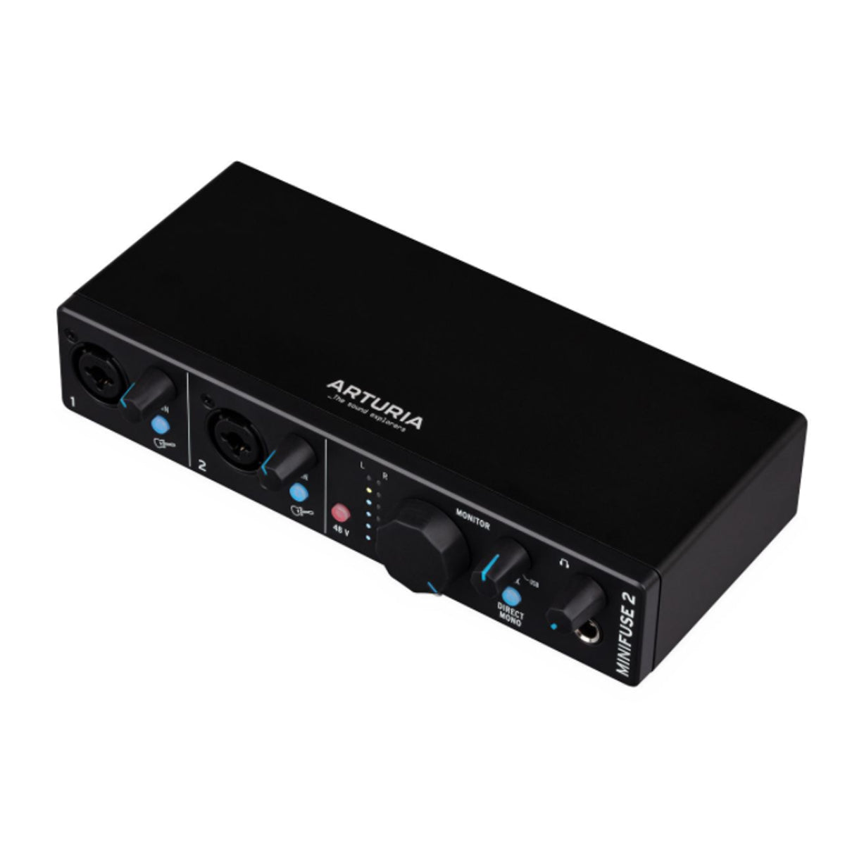 Arturia Minifuse 2 USB Audio Interface 2 in/ 2 out - Black