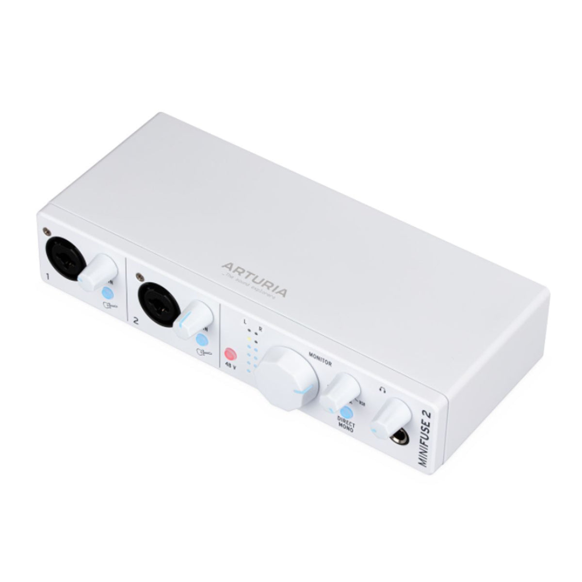 Arturia Minifuse 2 USB Audio Interface 2 in/ 2 out - White