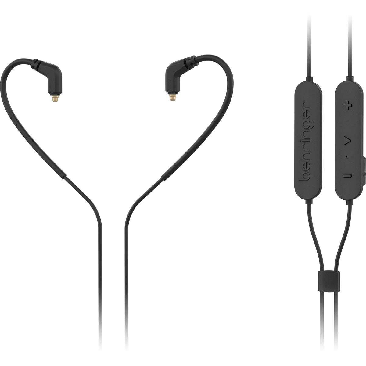 Behringer BT251-BK Bluetooth Wireless Adaptor for In-Ear Monitors w/ MMCX Connectors