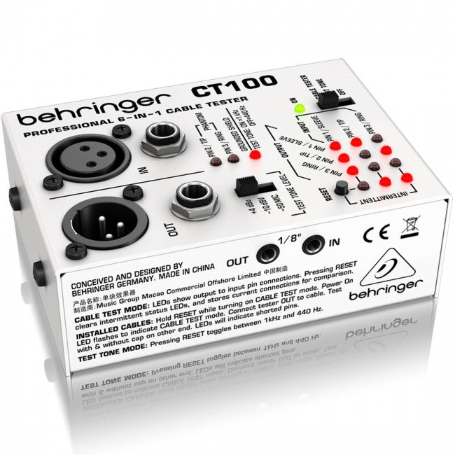 Behringer CT100 Tester