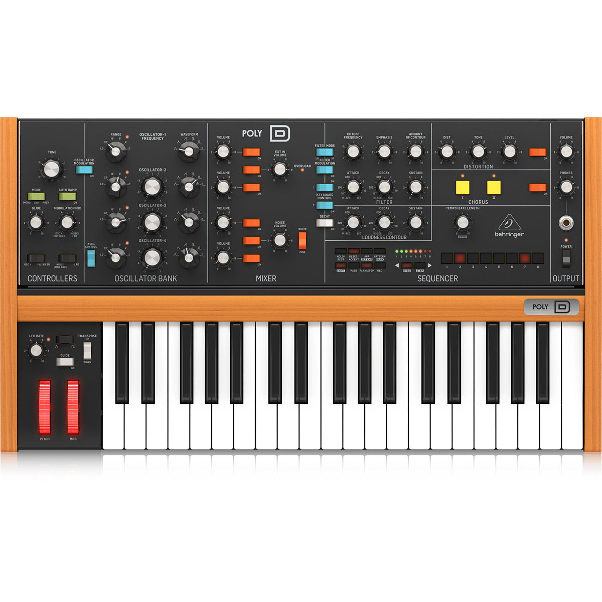 Behringer POLY D 37 -Key Analog Synthesizer