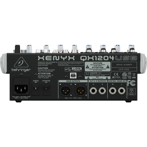 Behringer QX1204USB Mixer 12 Input FX & USB