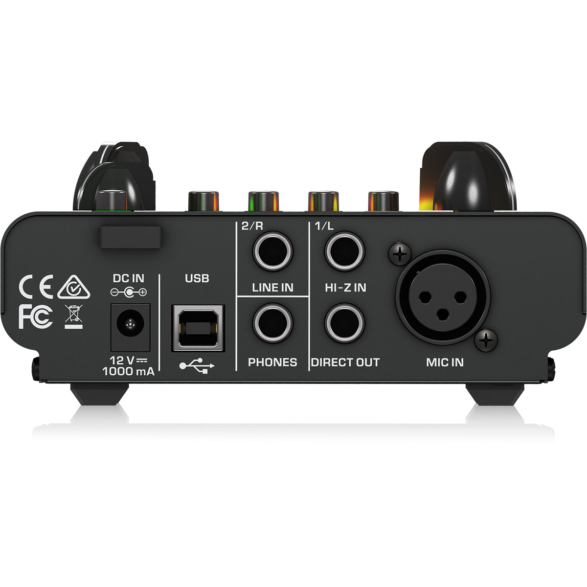 Behringer Tube Ultragain MIC500USB Preamp w/ USB Audio Interface