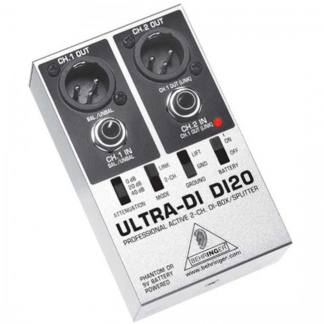 Behringer Ultra DI DI20 DI-Box