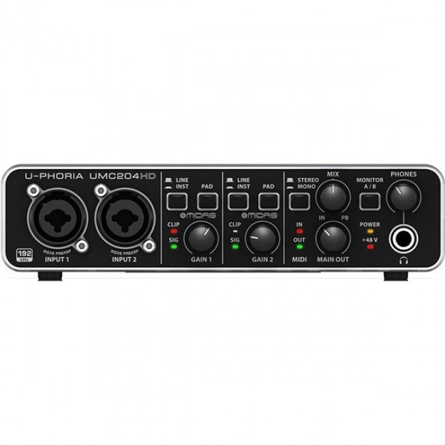 Behringer UMC204HD Audio Interface