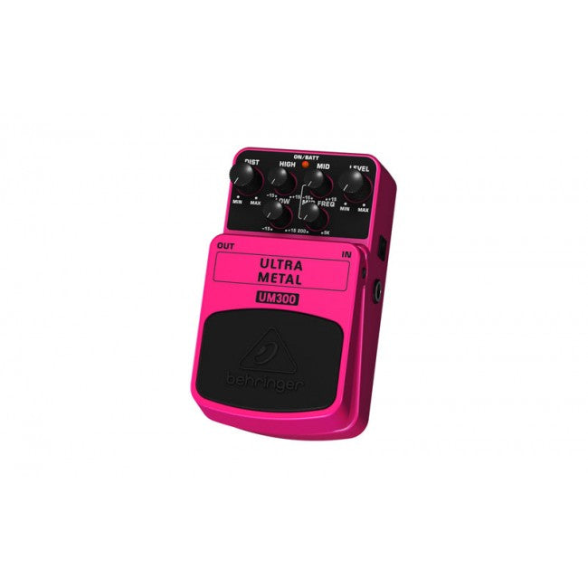 behringer um300 ultra heavy metal distortion guitar stompbox
