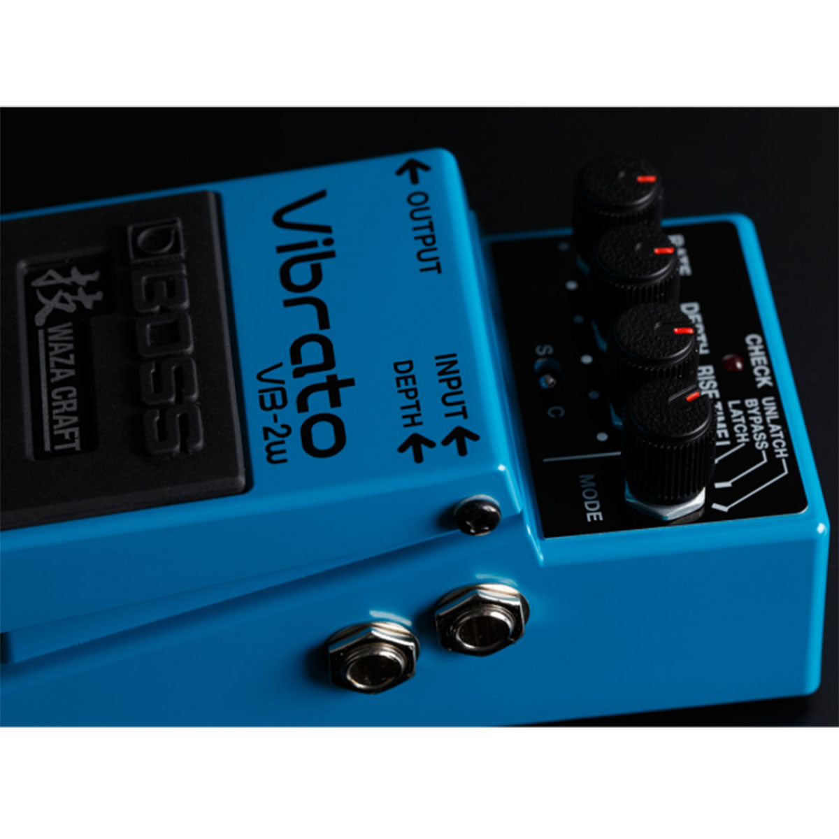 Boss VB-2W WAZA Craft Vibrato Effects Pedal VB2W