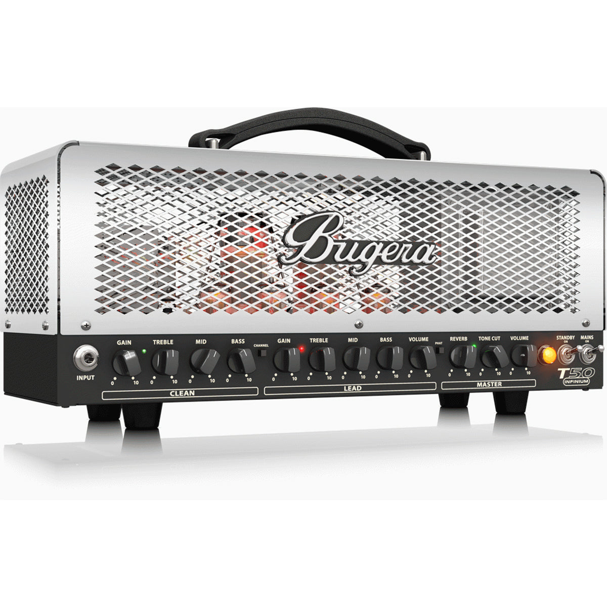Bugera T50 Infinium 50W Electric Guitar Valve Amplifier Head