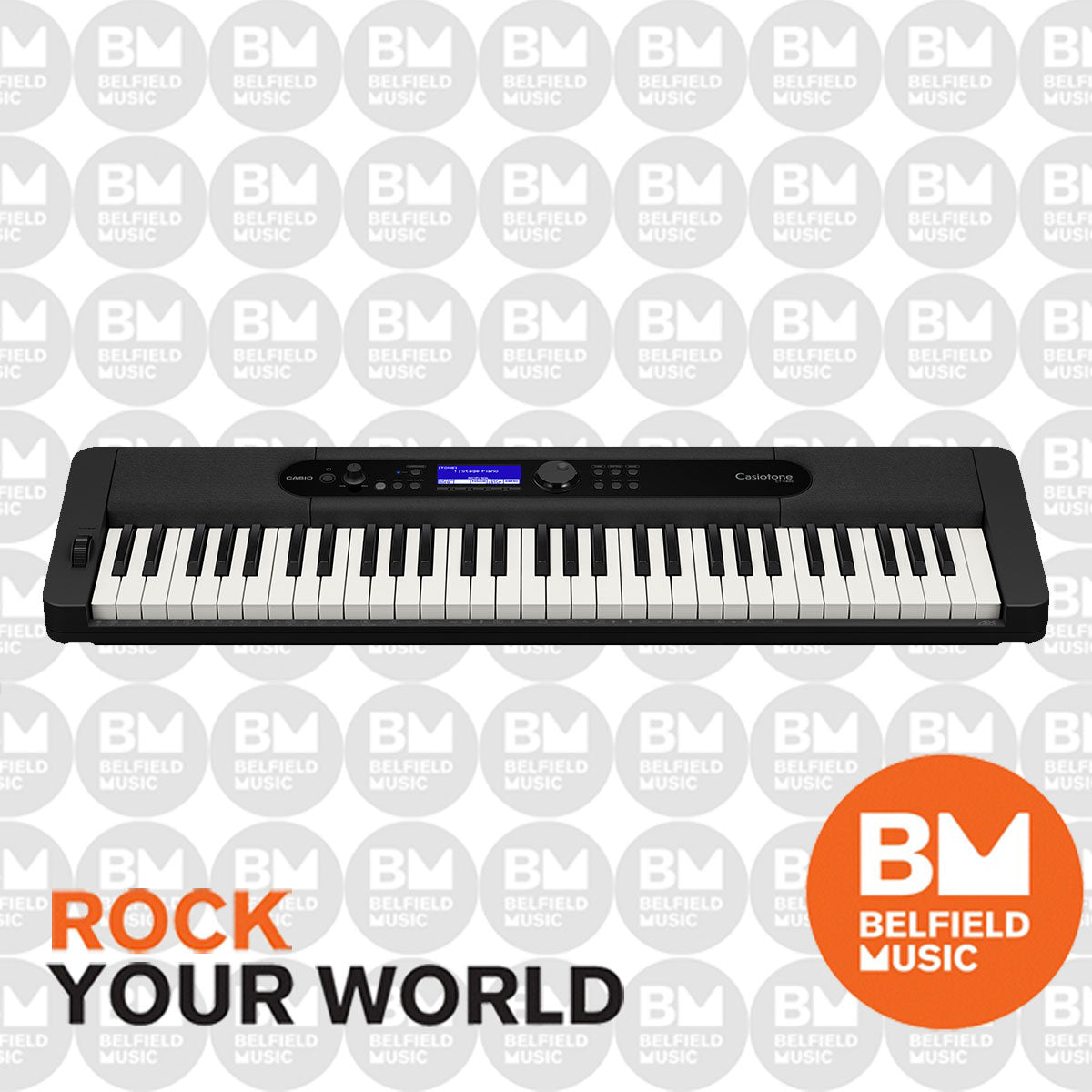 Casio CT-S400 Casiotone Digital Keyboard Black 61-Key