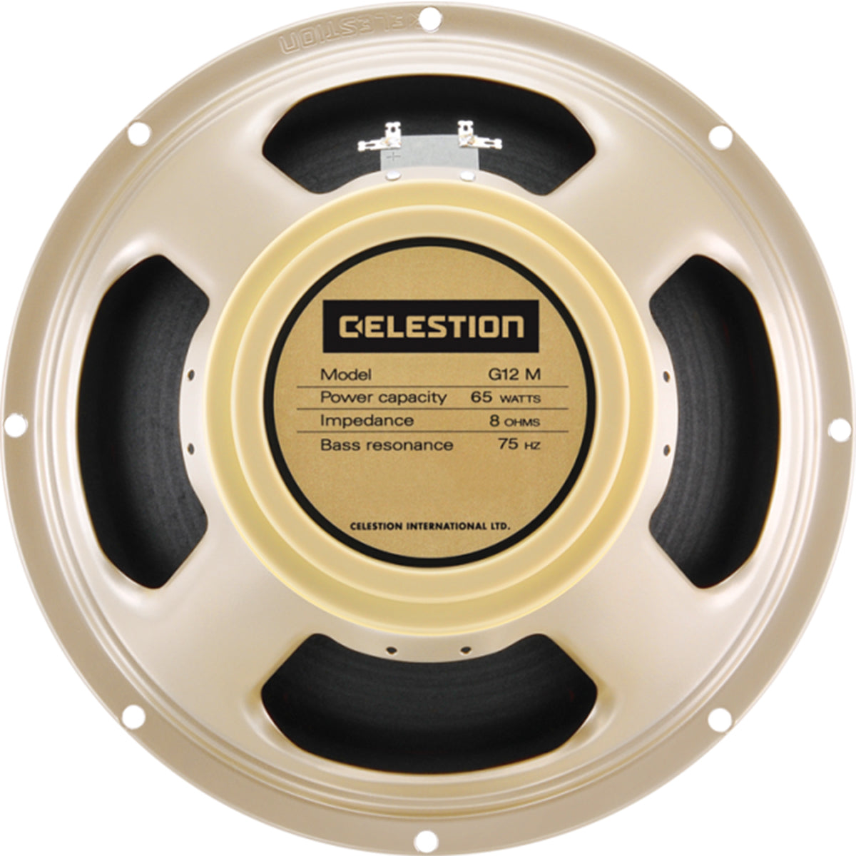 Celestion T5864 Classic Series G12M 65 Creamback Guitar Speaker 12 Inch 65W 8OHM