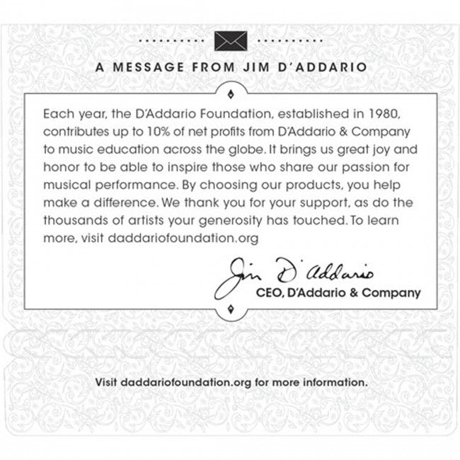 D'Addario EJ25B Black Guitar Strings