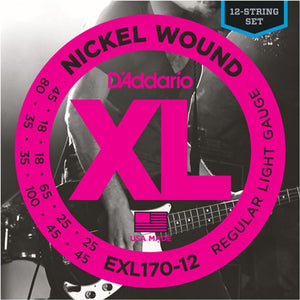 D'Addario EXL170-12 Bass Guitar Strings