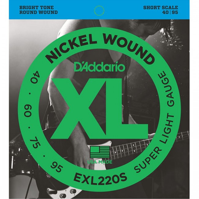 D'Addario EXL220S Bass Guitar Strings