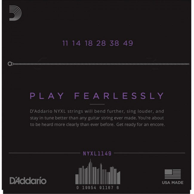 D'Addario NYXL1149 Electric Strings