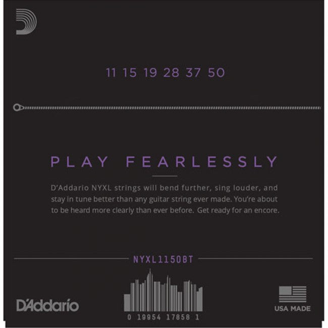 D'Addario NYXL1150BT Electric Strings