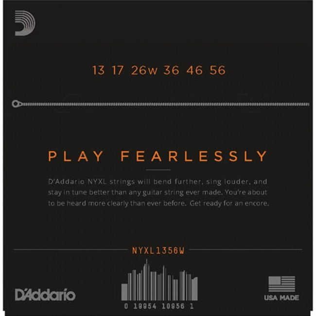 D'Addario NYXL1356W Electric Strings