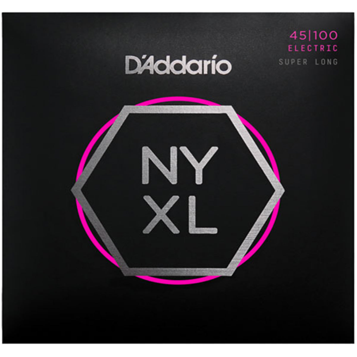 D'Addario NYXL45100SL Bass Guitar Strings Nickel Wound Super Long Scale 45-100 Regular Light