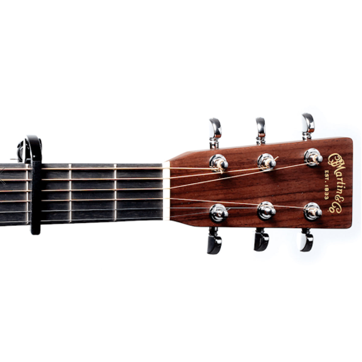 D'Addario Planet Waves PW-CP-09 Guitar Capo Black Tri-Action w/ Adjustable Tension