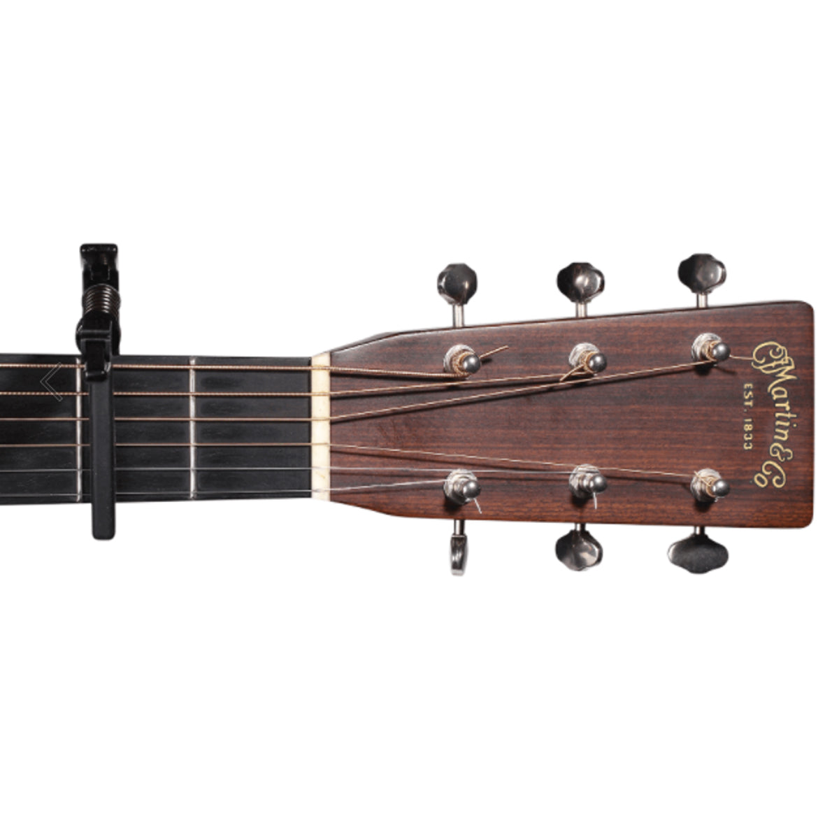 D'Addario Planet Waves PW-CP-10 Artist Guitar Capo Black w/ Adjustable Tension