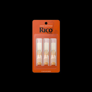 3 Pack of Rico Tenor SAX Reed Size 1, 1/2 Replacement Reeds 1.5 x3