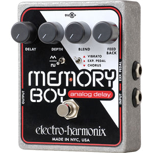 Electro-Harmonix EHX Memory Boy Analog Delay with Chorus Vibrato Effects Pedal FX
