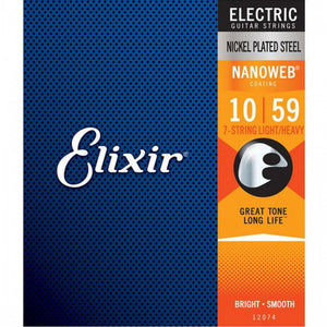 Elixir 12074 Electric Guitar Strings 7-Str