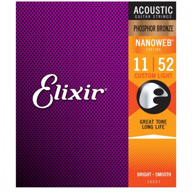 Elixir 16027 Acoustic Guitar Strings 