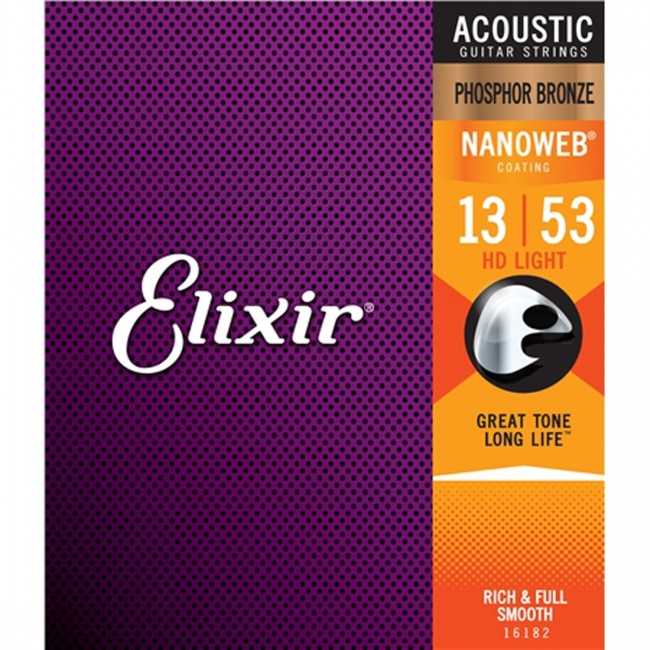 Elixir 16182 Acoustic Guitar Strings