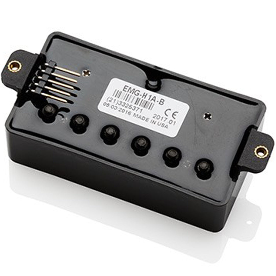 EMG H1 Passive Bridge Humbucker Ceramic Magnet Black