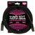 Ernie Ball 6391 Microphone Cable 15ft Black Braided XLR Mic Lead