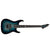 ESP E-II M-II HT Electric Guitar Mercury Blue Burst w/ Bare Knuckles