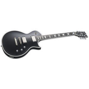 ESP E-II Eclipse BB Electric Guitar Black Satin w/ EMGs