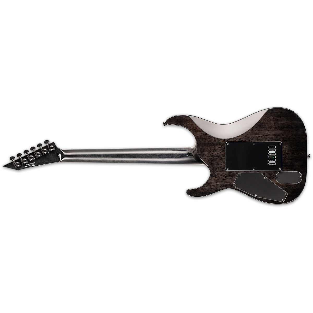 ESP LTD MH-1000 Electric Guitar See Thru Black w/ Evertune Bridge - LMH-1000ETSTBLK