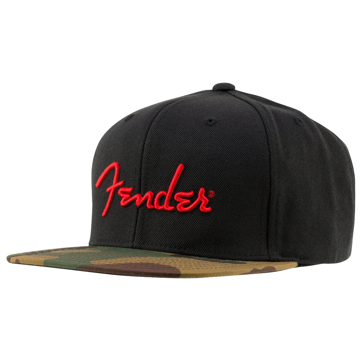 Fender Camo Flatbill Hat - One Size Fits Most - 9190119000