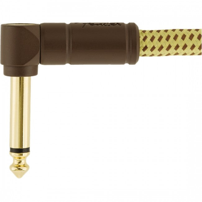 Fender Dlx Ins Cable 15cm Tweed Angle/Angle