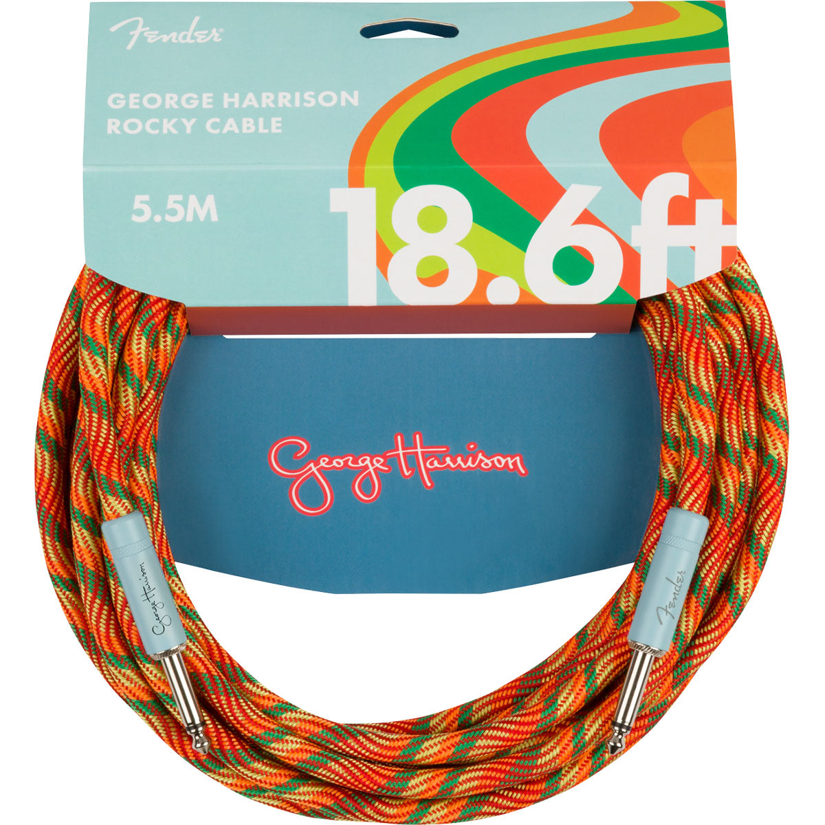 Fender George Harrison Rocky Signature Instrument Cable 5.5m (18.6ft) - 0990818211