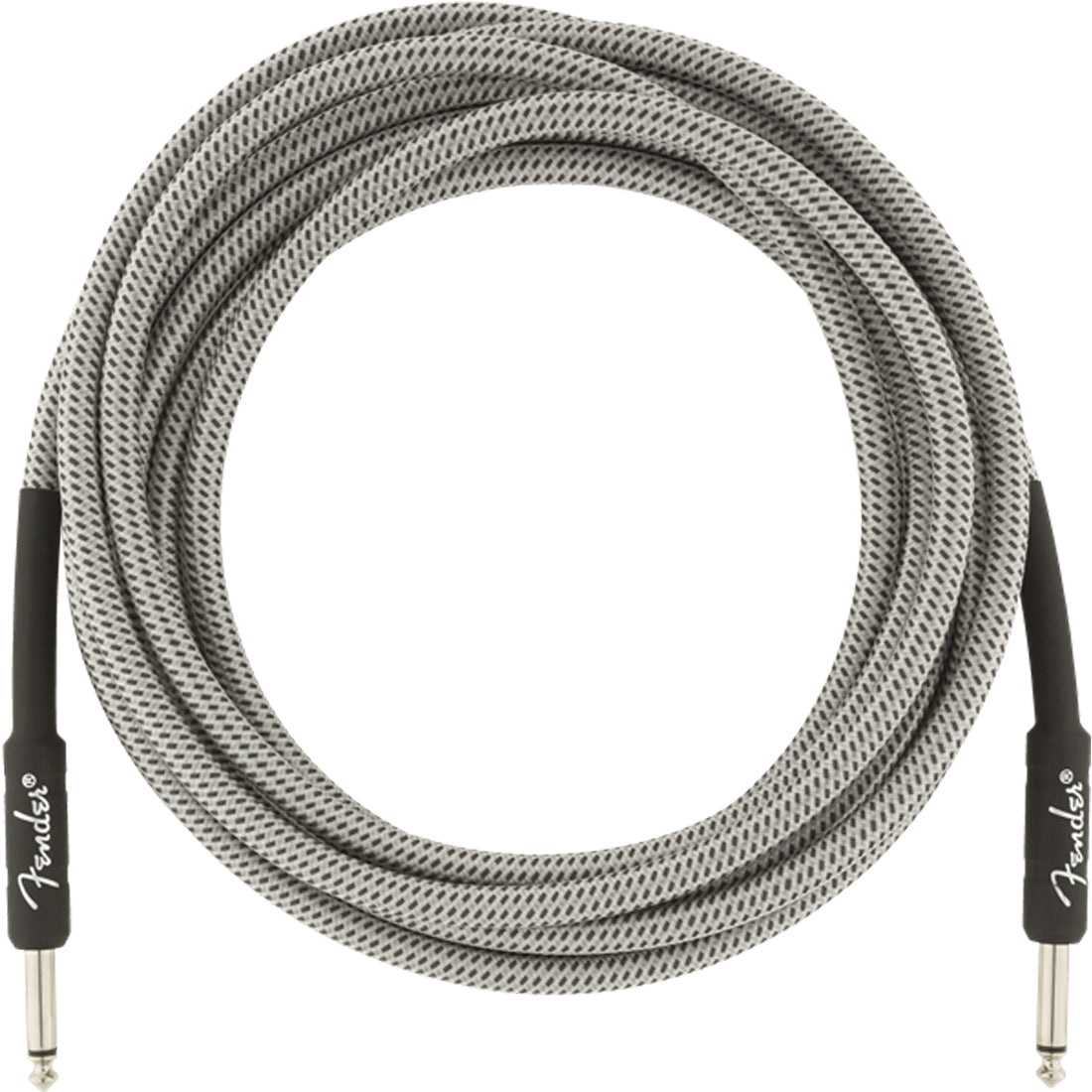 Fender Professional Series Instrument Cable 4.5m (15ft) White Tweed - 0990820066