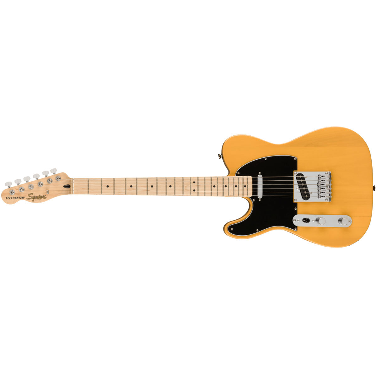 Fender Squier Affinity Series Telecaster Electric Guitar Left-Handed Butterscotch Blonde - 0378213550