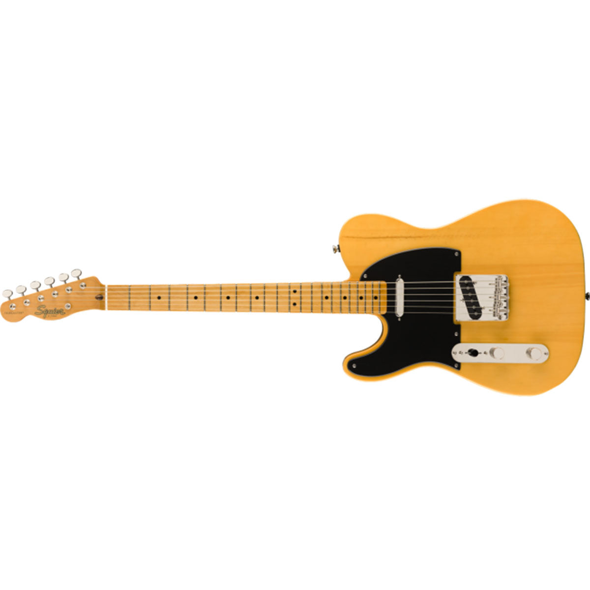 Fender Squier Classic Vibe 50s Telecaster Electric Guitar Left-Handed Butterscotch Blonde - 0374035550