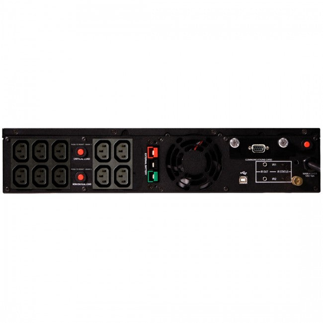 Furman F1500-UPS E UPS Uninterruptible Power Supply Back