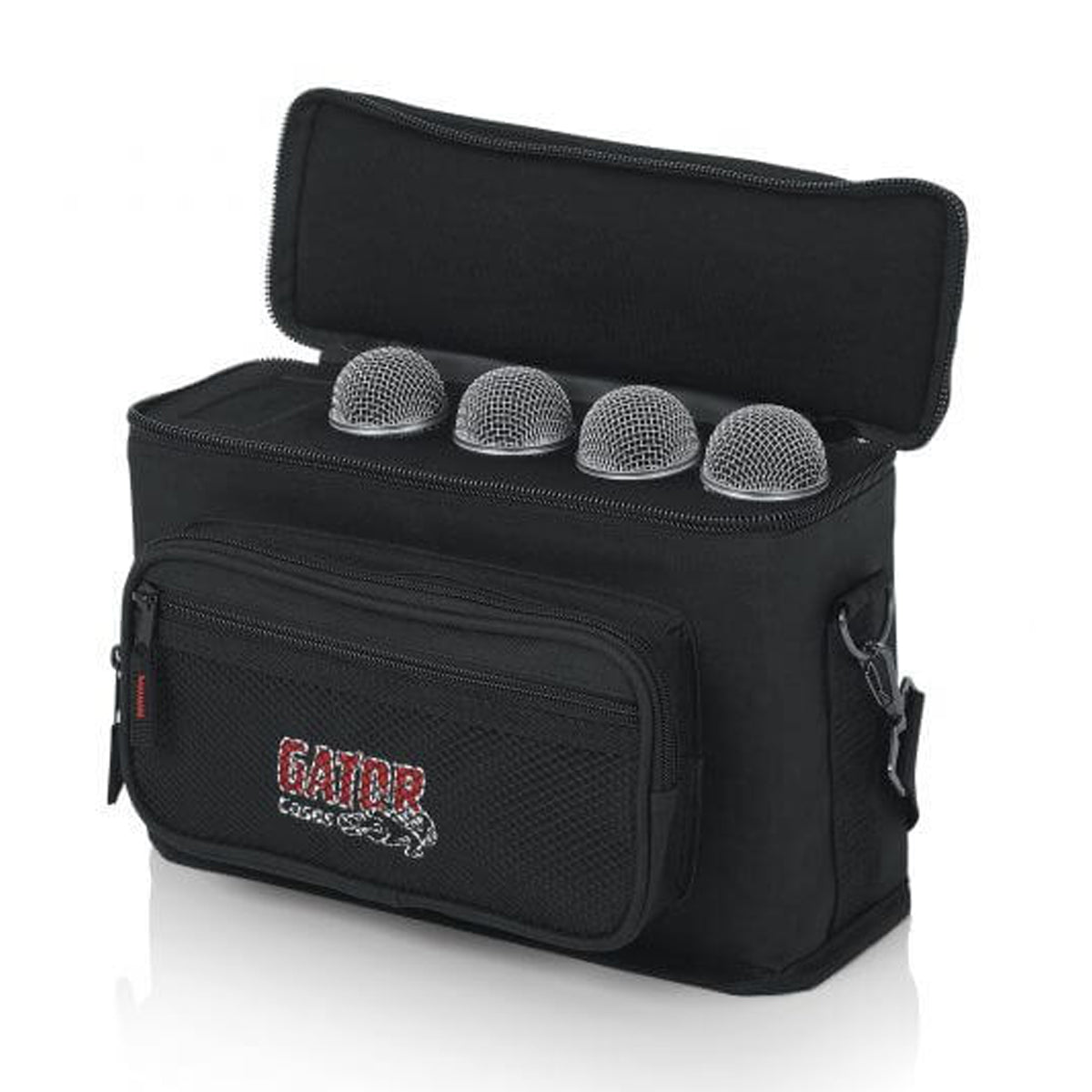 Gator GM-4 Microphone Padded Gig Bag (Holds 4x Mics)