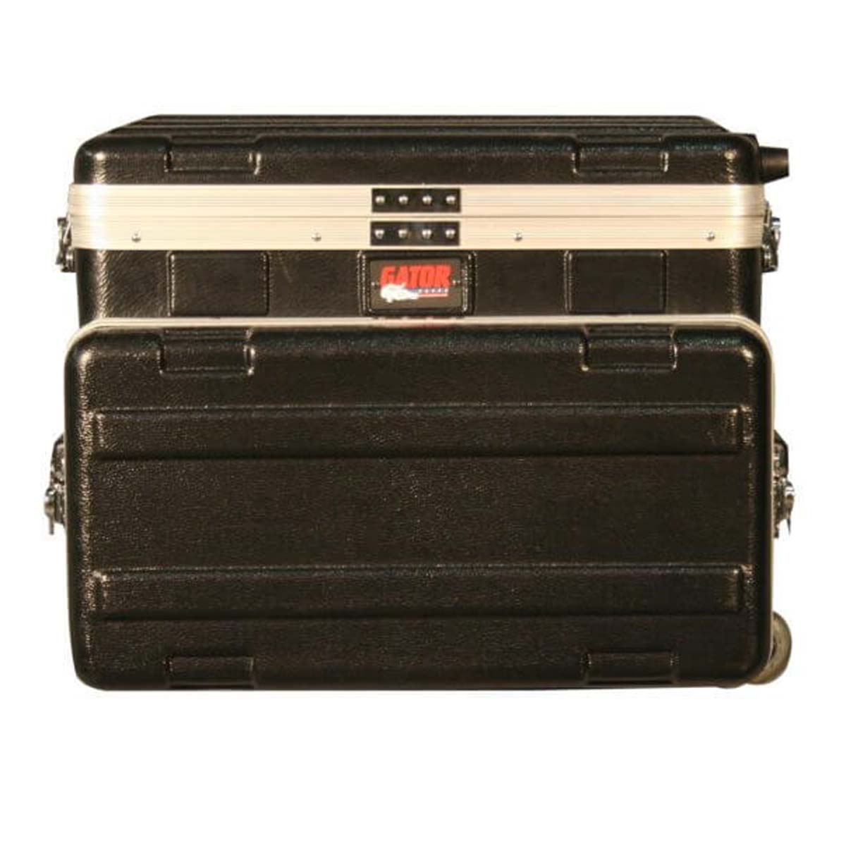 Gator GRC-STUDIO4GO-W Molded PE Audio Rack Laptop / Mixer Over 4U w/ Wheels