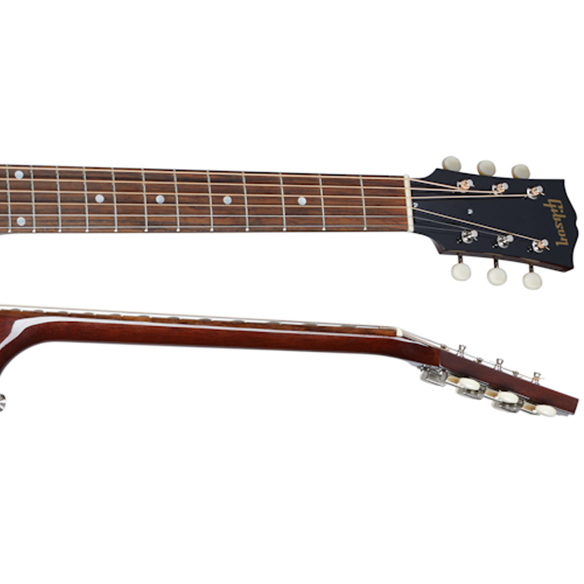 Gibson 50s J-45 Original Acoustic Guitar Left Handed Vintage Sunburst w/ Pickup & Hardcase - OCRS4550VSL