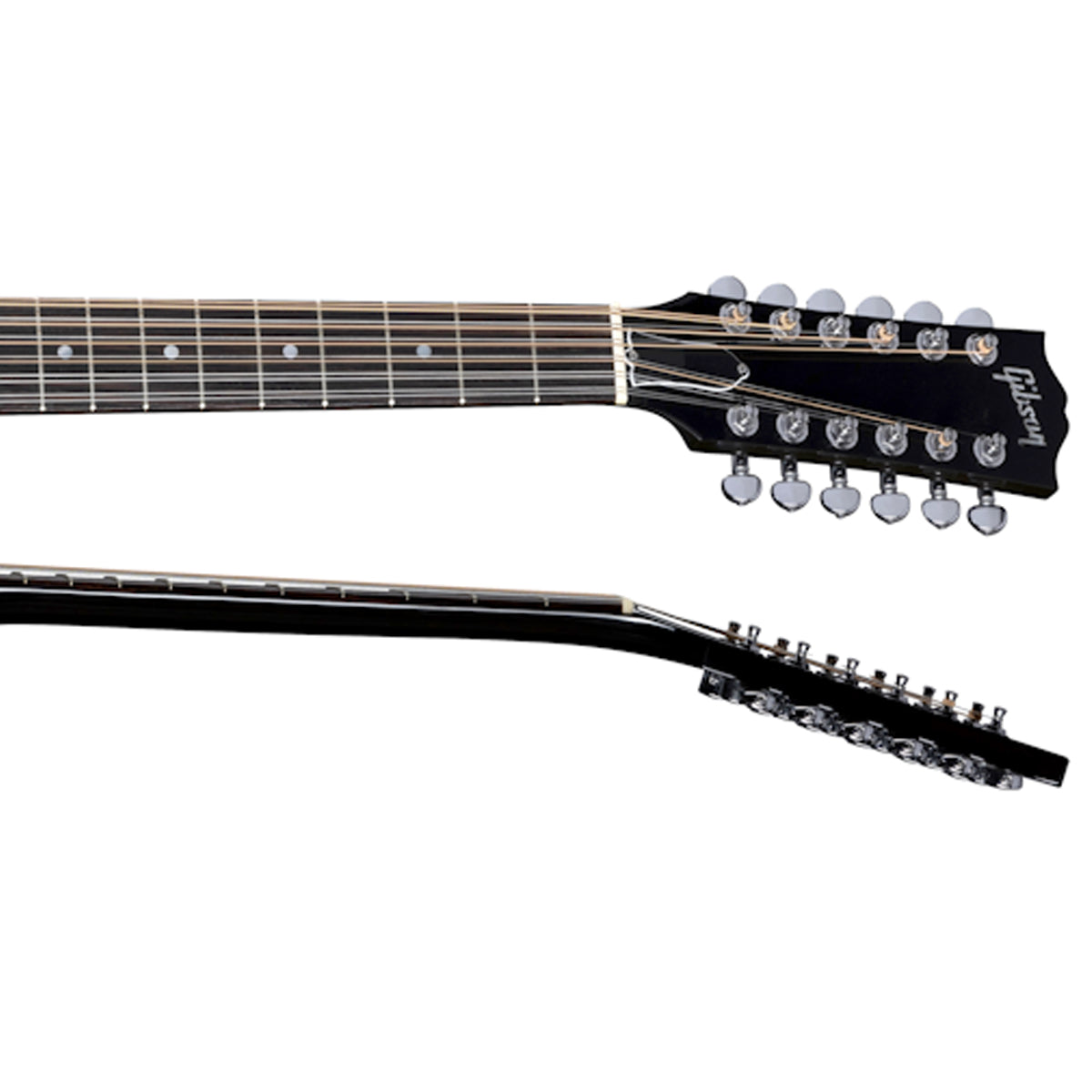 Gibson J-45 Standard Acoustic Guitar 12-String Left Handed Vintage Burst w/ Pickup & Hardcase - MCRS4512VSL