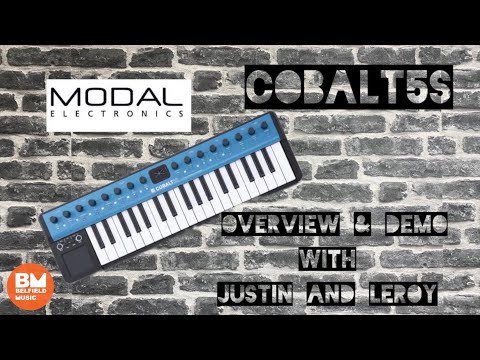 Modal Electronics COBALT5S Synthesiser 37-Key - 5-Voice Extended Virtual-Aanlogue Synth