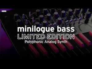 Korg MiniLogue Bass Polyphonic Analogue Synthesizer - Limited Edition