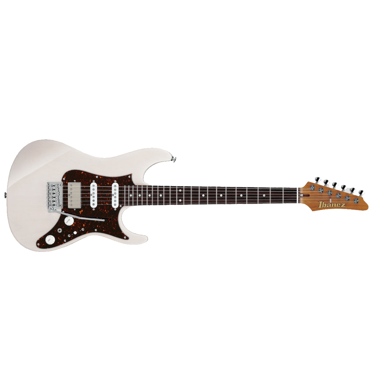 Ibanez Prestige AZ2204N Electric Guitar Antique White Blonde w/ Case